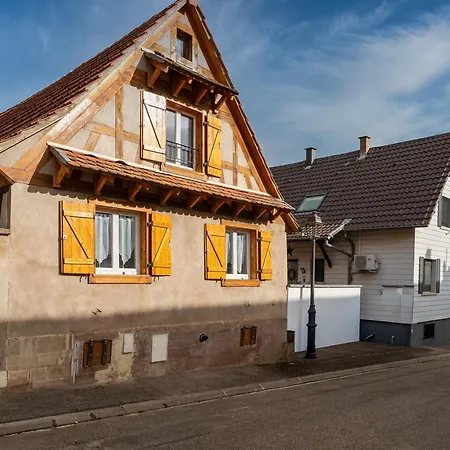 Casa de Férias Le Cocon D'alsace - Maison Alsacienne à
